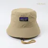 Unisex Designer hoed zonnebrandcrème snel droge bassin hoed vrouwen trekstrek zonneschadem emmer cap casual mode street mannen zonnebronden borduurwerk voor golf