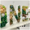 Other Event Party Supplies 91.5Cm Letter Number Nt Birthday Figure Balloon Filling Box Wedding Decor Baby Shower Baloon Mosaic Fra Dhwfo