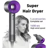 Other Home & Garden Hair Dryer 5 In 1 Salon Electric Dryerr Negative Ion Professional Travel Home Temperature Adjustable Care Drop Del Dhdvi