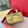 VLT box bags Women Crossbody Bags Shoulder Handbags Designer Luxury Mini Portable Box Cosmetic Lipstick Bag Sheepskin Ladies Fashion Small Purses 240115