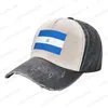 Berets Nikaragua flaga kowbojowa kapelusz kobiety mężczyźni mody baseball czapki sportowe regulowane czapki golfowe