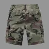 Herren-Shorts, modische Camouflage-Shorts, lässige Baumwoll-Shorts im Militär-Stil, Militär-Shorts, Sommer-Herrenbekleidung J240228