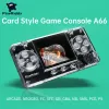 Joueurs Powkiddy A66 TRIMUI ULTRASMALL MININE Console de jeu de coque en métal transparent Ajout de cadeaux bon marché pour enfants ROM