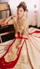 Stage Wear Xiuhe Clothing 2024 Chinese Style Wedding Dress Fengguanxiapei Female Show Kimono Winter