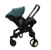 Passeggini# baby passeggino seggiolino per auto per carrozzine nato neonati di carrello di sicurezza carrello leggero 3 in 1 sistema di consegna di caduta di viaggio per bambini otyzw