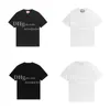 Maglietta da uomo Summer Letter Designer Hiphop Street Tees Girocollo Oversize Top traspiranti per adolescenti