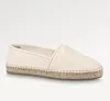 Buty designerskie Modna Starboard Flat Espadrille Skórzane kobiety Fisherman Buty Mokasyna Rozmiar 35-41