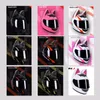 Motorcycle Helmets Women Helmet Cute Cat Ears Girlfriend Gift DOT Approved Winter Riding Full Face Removable
