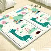 Thick 1CM Nontoxic EPE Baby Activity Gym Crawling Play Mats Folding Mat Carpet Game for Childrens Safety Rug 240223