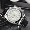 U1 Toppkvalitet AAA Designer Bretiling Watch 42mm Automatisk kvartsrörelse Watches Chronograph AB01 rostfritt stålband Full funktion Navitimer armbandsur J772