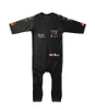 Seizoen F1 Rode Rompertjes Team Kids Baby Jumpsuit Outdoor Indoor Bull Boy Girl Kruippak6627071