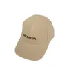 Projektant Balanciagas Cap Hat New Spring and Summer Trend B Family Hat Baseball Hat Insherture Travel Duck Hat Hat Prosty list haftowany 2024