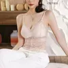 Kvinnors trosor sexig spetsslingväst Underkläder Push Up Korean Style Beauty Back Bottoming Shirt Versatile Breatble Body Shaping Outer