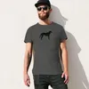 Polos pour hommes T-shirt noir Greyhound Girl Tops mignons Chemises T-shirts graphiques T-shirts pour hommes Hip Hop