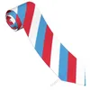 Nœuds papillon Luxembourg drapeau cou pour hommes femmes décontracté cravate à carreaux costumes mince fête de mariage cravate Gravatas cadeau fier