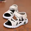 Sneakers pojkar sandaler sommar barn skor luft mesh lätta mjuka lägenheter småbarn baby flickor sandaler spädbarn casual strand barn skor utomhus