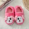 Outdoor 2022 Winter schattige pinguïn kinderen slippers comfortabele baby warme katoenen schoenen jongens en meisjes huis binnen dieren pluche slippers