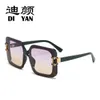 Original 1to1 New Fashion H Home Trend Sunglasses Personalized Trendy Popular on the Internet Showcase Street Sun Shade Glasses Tide 00C9