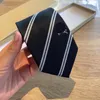 2024 Herren Luxus-Krawatte Damier gesteppte Krawatten karierte Designer-Krawatte Seidenkrawatte mit Box schwarz blau weiß Herren-Krawatten