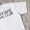 Herrst-shirts Jordanclarksons Matchande tuff Crowd Baby Ape Social Club kortärmad t-shirt J240228