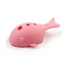 Pinceaux de maquillage Mignon baleine Sile double outil de nettoyage de brosse de maquillage et support de nettoyage livraison directe santé beauté maquillage outils de maquillage acces Dhq6Z