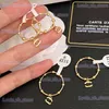 Bandringen Luxe sieraden Ontwerper Liefdesringen Vrouwen Ringbedels Bruiloftsbenodigdheden 18K vergulde roestvrijstalen ring Fijne vingerring T240228