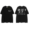 GALLERYSS MEN TIRT DESTRICER T Shirt Man Designer Women Man Cottons Man Street Street Sleeves Sleeves Clother Depts Clothing Callball Shirt Black DL