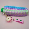 Pcs Decompression Toy Carrot Pencil Bags Student Stationery Storage Case