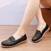 Casual Shoes Flat 2024 Fashion Women Comfort Spring Autumn Soft Bottom Oxfords Ladies blandade färger slip-on loafers