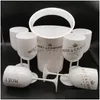 Ice Buckets And Coolers With 6Pcs White Glass Moet Chandon Champagne Plastic Drop Delivery Home Garden Kitchen Dining Bar Barware Dhbfi