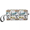 Cosmetic Bags Dog Pattern Bag Women Kawaii Big Capacity Makeup Case Beauty Storage Toiletry