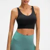 Bras Nwt Solid Coloruback Fitness Bra Soft Workout Training Gym Yoga Bra Women Sports Tank Top Sleeveless Shirt Underwear Chest Pad