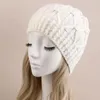 Bérets Femmes Tricoté Chapeau D'hiver Crochet Style Baggy Bonnets Hommes Extensible Chaud Casual Casquettes De Crâne En Plein Air Course Sport Bonnet