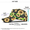 Sunflower Ponytail Baseball Cap 4 Colors Ponycaps Party Hats