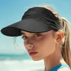 Chapeaux à large bord chapeau de soleil long chapeau de soleil respirant pare-soleil pêcheur pour femmes réglable plage mode été cyclisme en gros