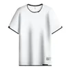 Mäns korta ärm bomullst-shirt Sommarmode Löst fit runda hals Topp BASIC TEE-skjorta för män Casual Wear Trendy Streetwear