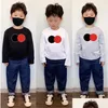 Sweats à capuche Sweats Nouvelle Mode Printemps Enfants Sweats À Capuche Designer Sweatshirts Pour Garçons Gilrs Lettres Imprimer Pull À Capuche Col Rond Tops Otire