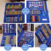 Sets 86pcs kinderen kinderen gekleurde potlood kunstenaar kit schilderij crayon marker pen borstel tekengereedschappen set kleuterschool cadeaus benodigdheden