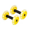 Ab Wheel Rollers Czterokołowe trener mięśni Wheel Brzasty Paski odporności na moc siłowni ramię talii trening nogi ćwiczenia fitness 240227