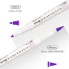 Markörer japanska zebra jj15 gel penna studenter använder wft8 mjuk fluorescerande markör penna mjuk spets svart penna handkonto illustration fill colo