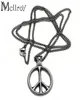 Mcllroy World Peace Necklace Retro Silver Pendant Simple Design Necklaces For Men And Women cody Sanderson Brand2624850