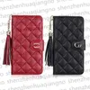 DesignerWallet Handyhüllen für iPhone 15 Pro Max 14 Pro Max 13 12Promax 11 Pro X XR XS Max 8 7 6 Plus PU-Leder Designer Luxus Haut Rumpf Charms Kaviar Stil Anhänger Dekor