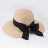 Cappelli larghi da sole donne donne da donna sunhats beach hat per uomini all'aperto di fedora da donna floppy floppy