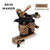 Sèchers Skinmaker Profession Tatoo Tattoo Hine Gun 23000r / M High Speed 10 Wraps Bobines Hine pour la doublure Art du corps Maquillage de haute qualité