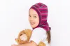 Ställer in barnen Merino Wool Balaclava Thermal Mask 100% Merino Wool Face Ski Mask Snow Mask Neck Gaiter Helmets For Children Baby Hat