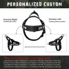 Harnesses Personalized Nylon Dog Harness Military Tactical Dog Harnesses No Pull Reflective Pet Training Vests Print For Medium Large Dogs