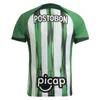 24 25 Atletico Nacional B. Pabon Mens Soccer Maglie J. Duque Ceppelini B. Espinosa Aguirre Home Away Shirtis Shirtis a maniche corte