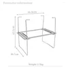 Kampmeubilair Campingkacheltafel Roestvrij staal Draagbaar Opvouwbaar Kookrek Outdoor Picknick Aangepast GS450