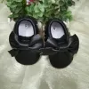 Outdoor Dollbling italienische vegane Lammleder Mary Janes rote Unterseite Schleife Kleinkind Ballerina Baby Mädchen Krippenschuhe Dusche Geschenkidee