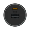 Chargers Xiaomi Mi Car Charger 100W Max 1A1C Fast Charging Dualport USBA USBC Smart Device Fullt Compatible med Light Effect Display